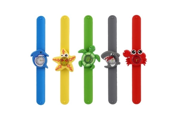 Orologio per bambini Mondo Marino con cinturino in silicone