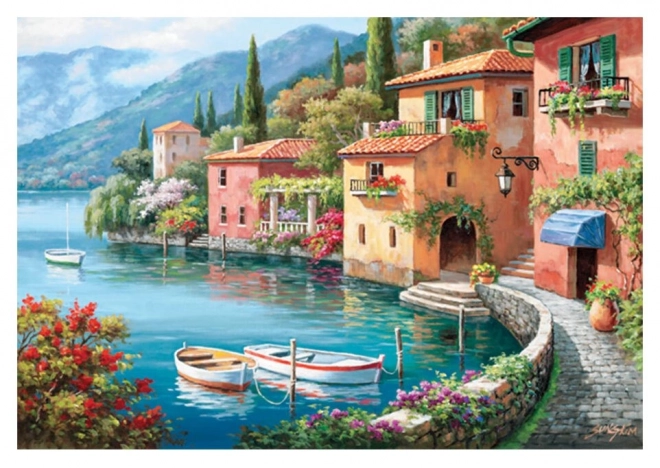 Puzzle Villaggio Del Lago 2000 pezzi