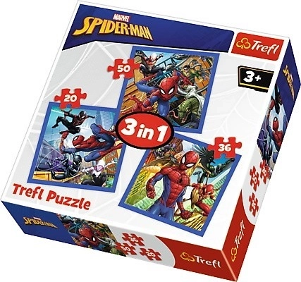 Puzzle tre in uno Spider-Man - Il potere del ragno