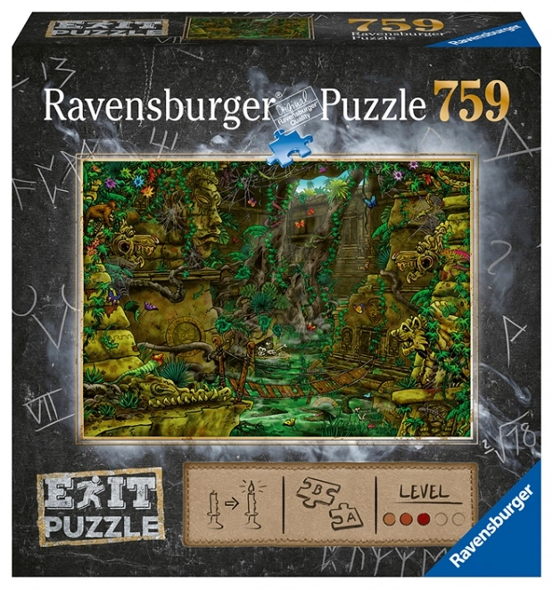 Puzzle Ravensburger Exit - Il Tempio di Angkor 759 pezzi