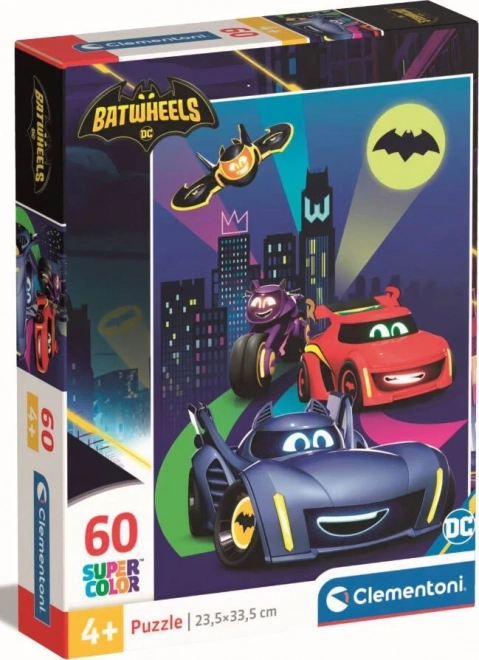 Puzzle Batwheels 60 pezzi