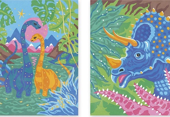 Splendidi motivi di dinosauri per piccoli e grandi