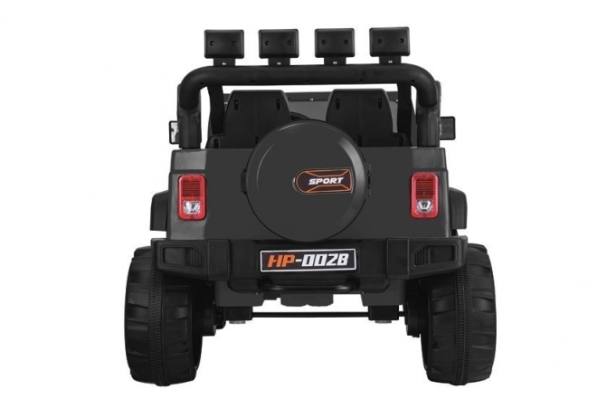 Auto nero a batteria per bambini Jeep HP012