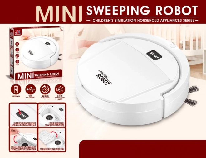 Robot aspirapolvere per bambini con mop