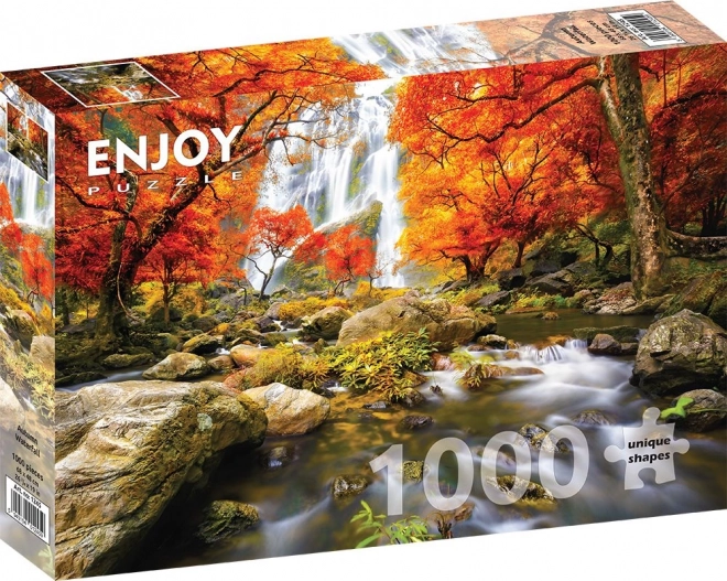 Puzzle Cascata autunnale 1000 pezzi