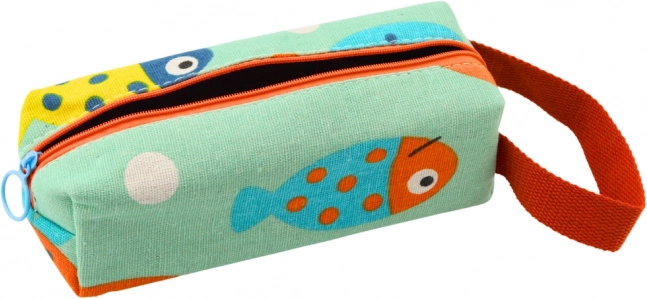 Astuccio scolastico flessibile Pesci marini