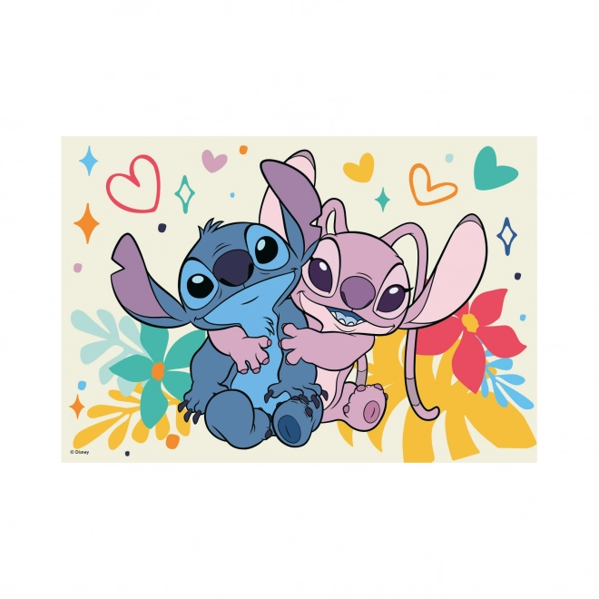 Puzzle STITCH E ANGEL 24 pezzi FSC