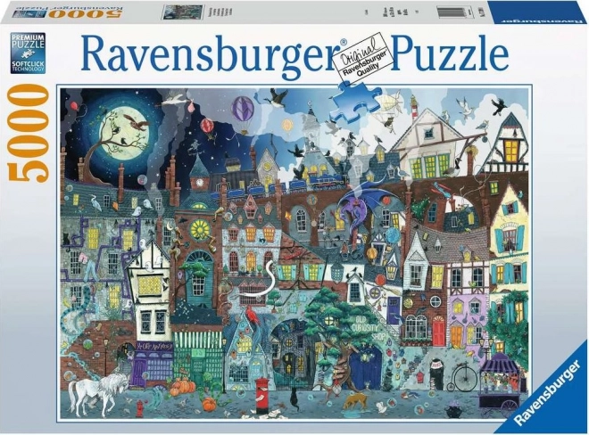 Puzzle Ravensburger: Strada Vittoriana Fantastica 5000 pezzi