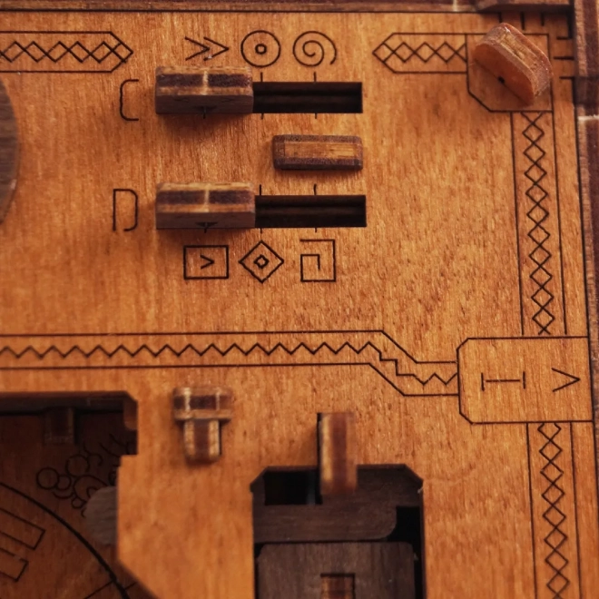 Puzzle 3D in legno Escape Room: Piramide Maya