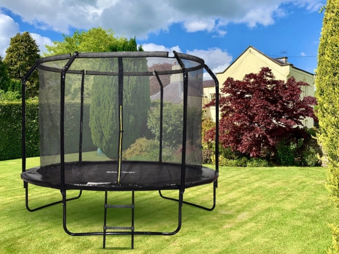 Trampolino da giardino 304 cm con scala