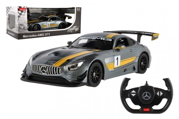 Auto RC Mercedes AMG GT3 RASTAR in plastica 35cm 2,4GHz