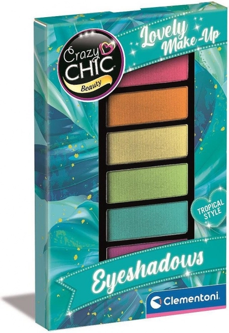 Clementoni Crazy Chic ribelle: trucco occhi tropicale