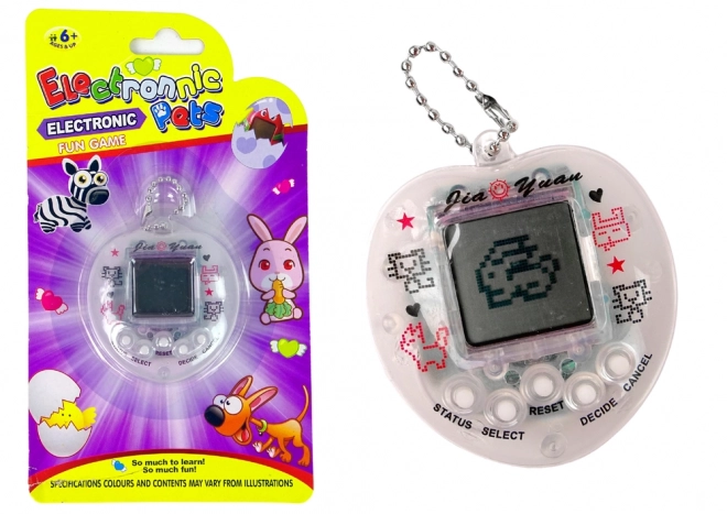 Tamagotchi elettronico animale domestico bianco