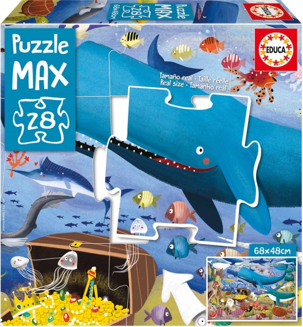 Puzzle Mondo Sottomarino EDUCA 28 pezzi