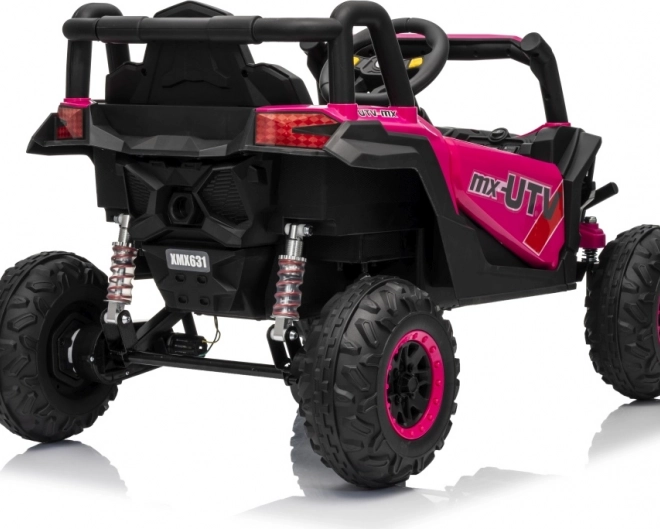 Auto elettrico per bambini Buggy Madman UTV-MX rosa