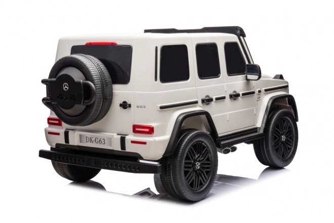 Auto a batteria Mercedes G63 XXL bianco