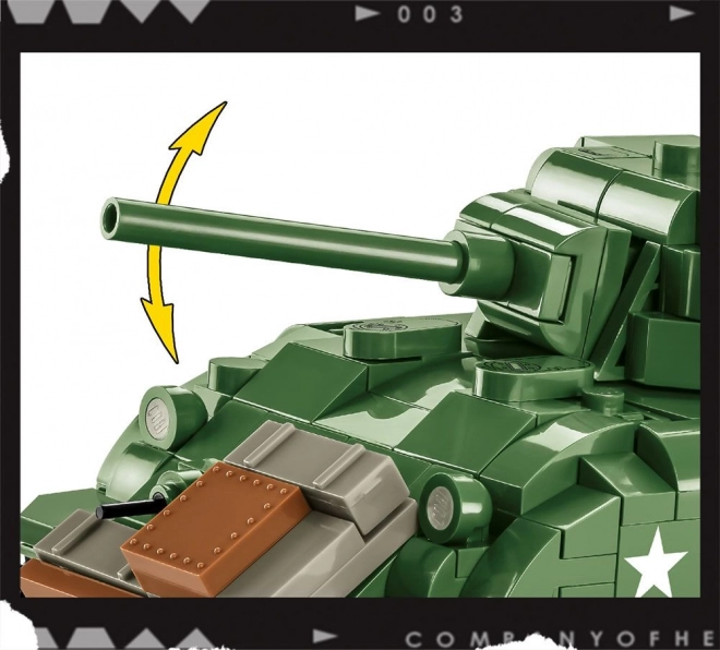 Carro armato Sherman M4A1 COBI