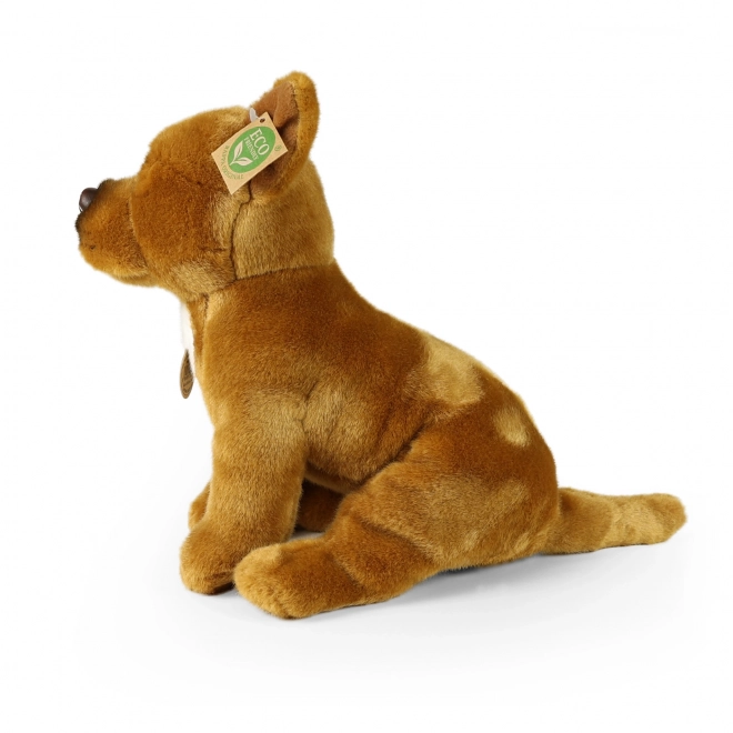 Cane Peluche Staffordshire Bull Terrier Marrone Seduto 30 cm Eco-Friendly