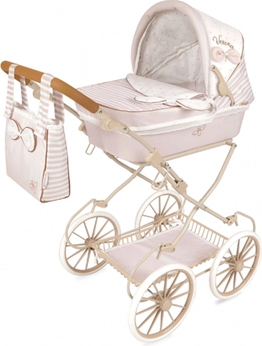 deCuevas passeggino pieghevole per bambole con borsa Verona, altezza manico 52–81 cm