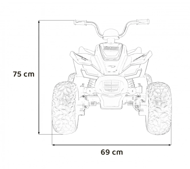 Veicolo Quad Mclaren Racing MCL 35 Grigio