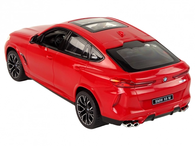 Auto R/C Bmw X6 M Rastar rosso