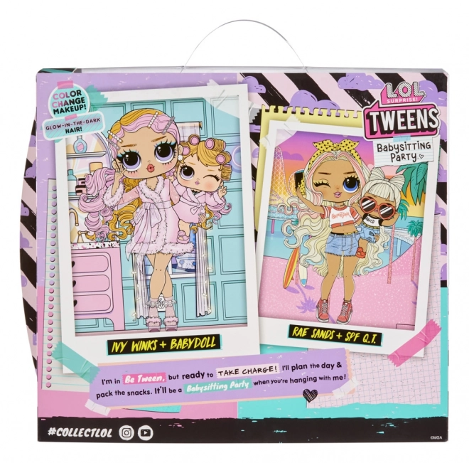 L.O.L. Surprise Tweens Baby Sitters Ivy Winks e Babydoll