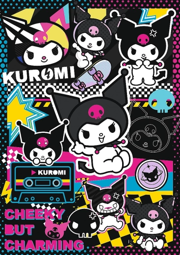 puzzle 1000 pezzi – nel mondo di KUROMI (Trefl)