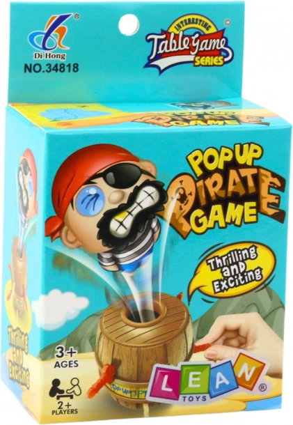 Gioco di abilità familiare Scoppio del set di barili pirata