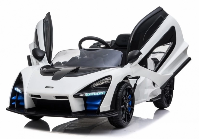 Auto elettrico per bambini McLaren Senna bianco