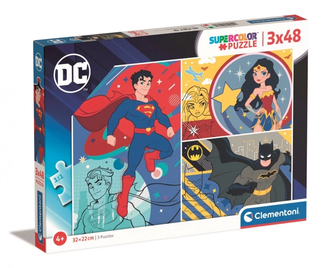 Puzzle 3 in 1 DC Comics