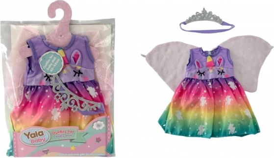 Abbigliamento per bambola con unicorni 40 - 43 cm