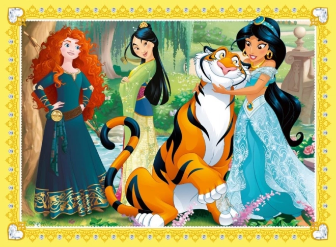 Ravensburger puzzle Disney principesse: cura amorevole 4 in 1