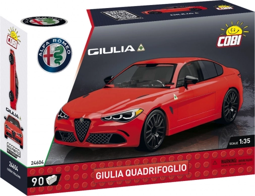 Cobi Alfa Romeo Giulia Quadrifoglio set di costruzione 1:35