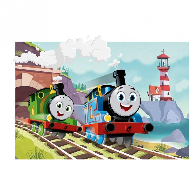 Puzzle 24 Maxi Thomas e Percy sui Binari