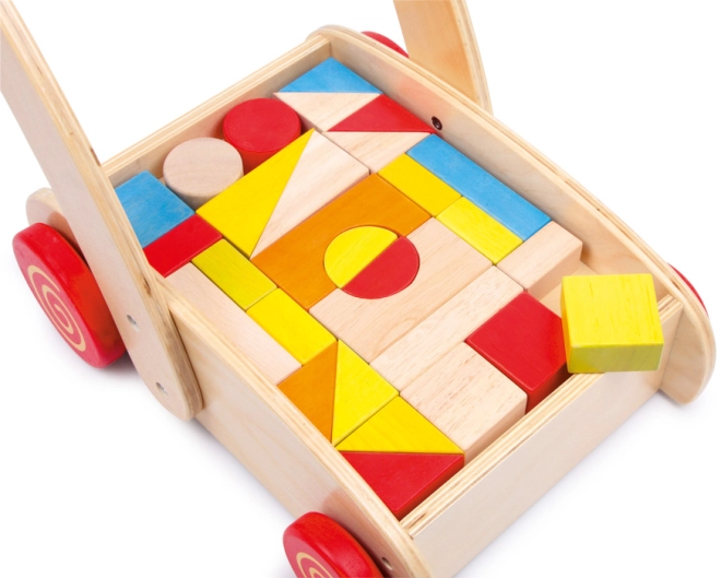 Gioco creativo con blocchi colorati