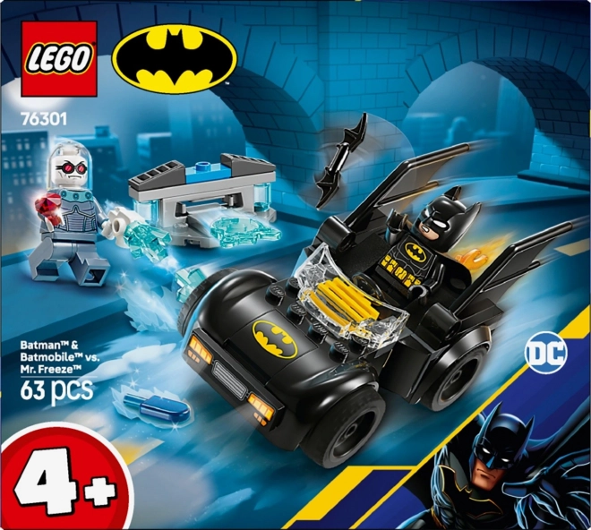 Batman e Batmobile contro Mr. Freeze LEGO