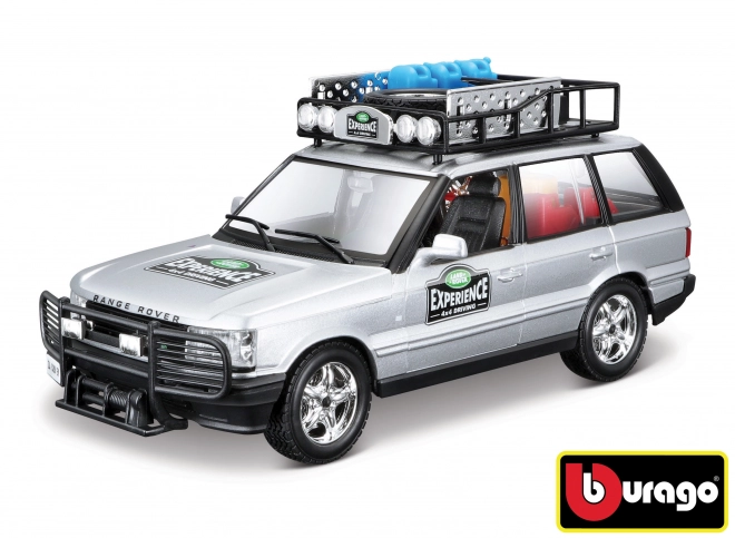 Modellino Range Rover argento 1:24 di Bburago