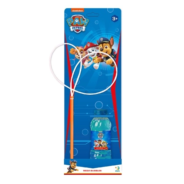 Set bolle di sapone Paw Patrol con anello e ricarica 0,45L