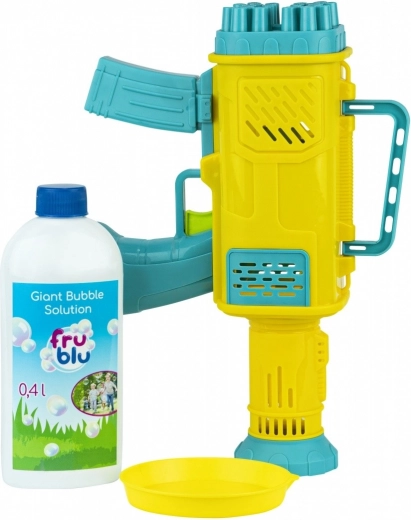 Forte flusso di bollicine in pochi secondi