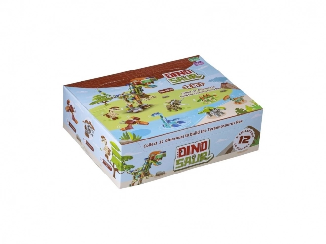 Set di costruzione Dinosauri 12 in 1