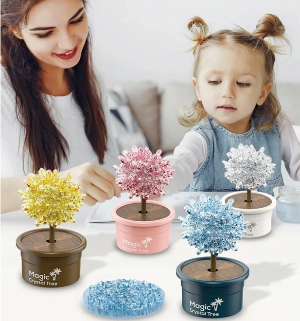 Cristalli colorati ed effetto scenografico per gioia e decorazione