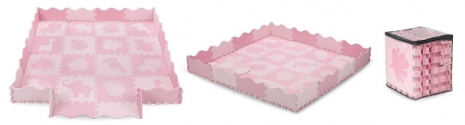 Tappetino puzzle schiuma MoMi ZAWI rosa