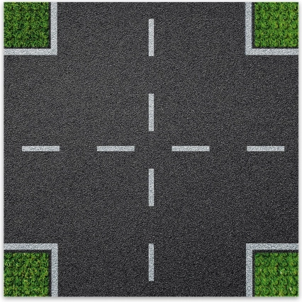 Tavoletta da costruzione di design Incrocio BRIXIES Plus