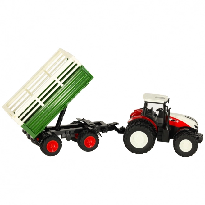 Trattore RC con rimorchio