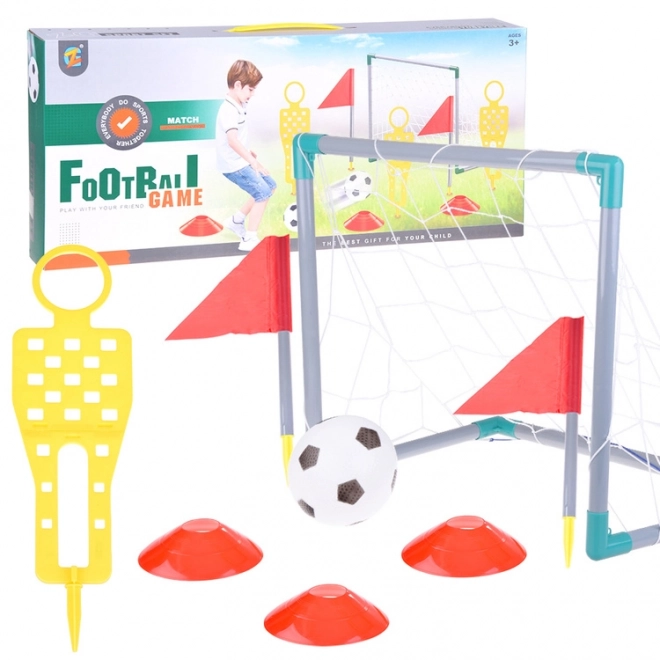 Set Porta da Calcio per Bambini con Palla e Coni