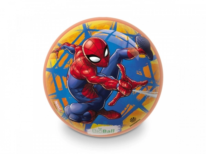 Pallone di gomma 23 cm - Spiderman Bio Ball