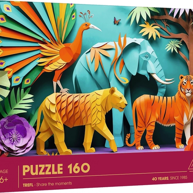Trefl Puzzle Paper Art: Giungla 160 pezzi