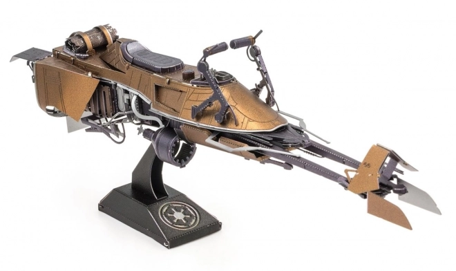 Puzzle 3D Star Wars Speeder Bike di Metal Earth