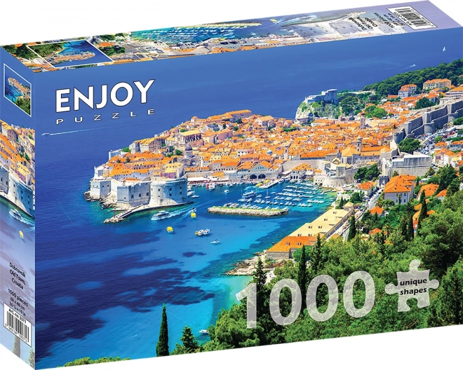 Puzzle Vecchia città di Dubrovnik, Croazia 1000 pezzi