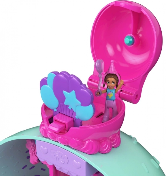 Polly Pocket Casetta Ghiacciata con piscina